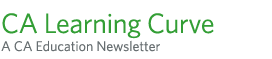 Newsletter Title - CA Learning Curve